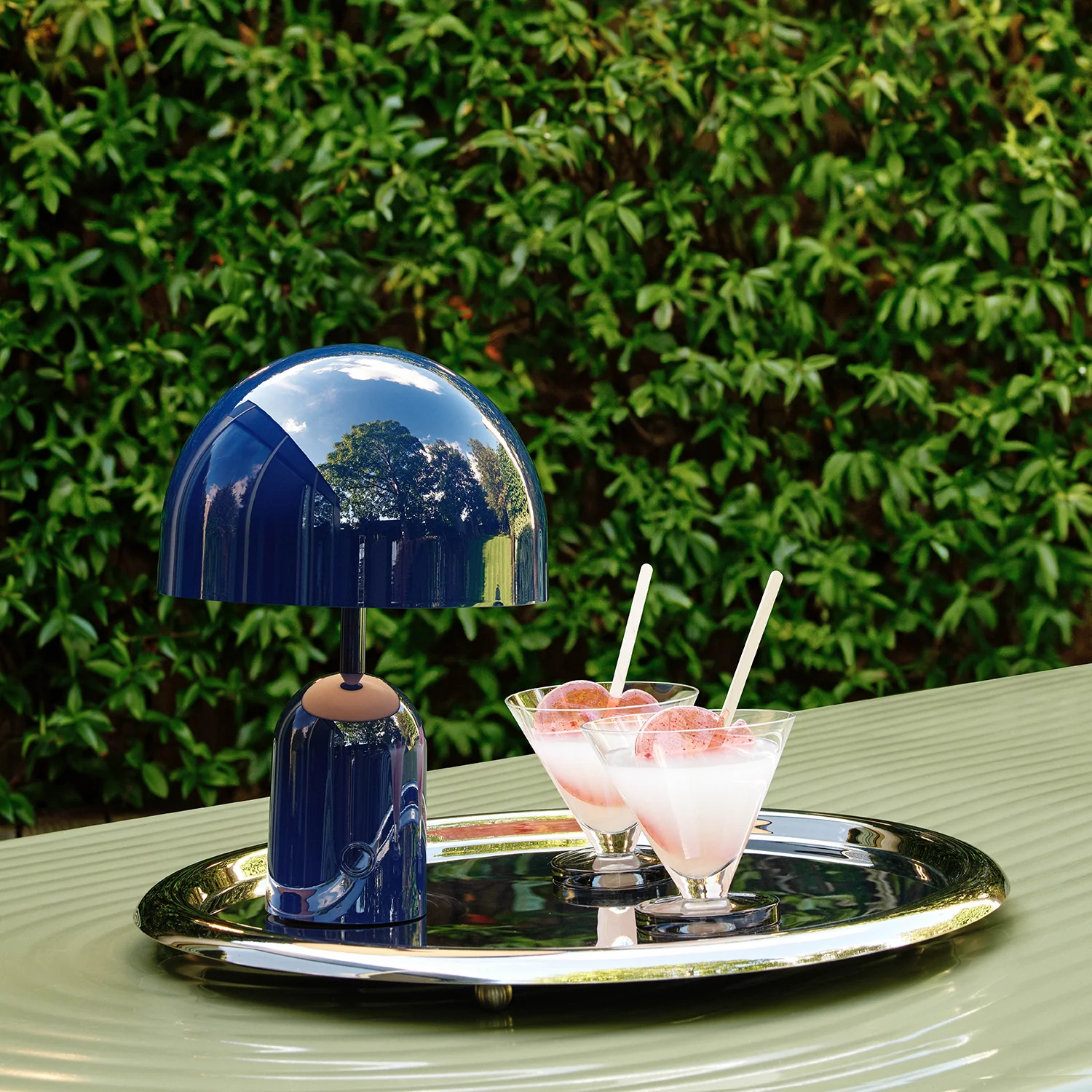 tom dixon | bell portable lamp | indigo - Image 2