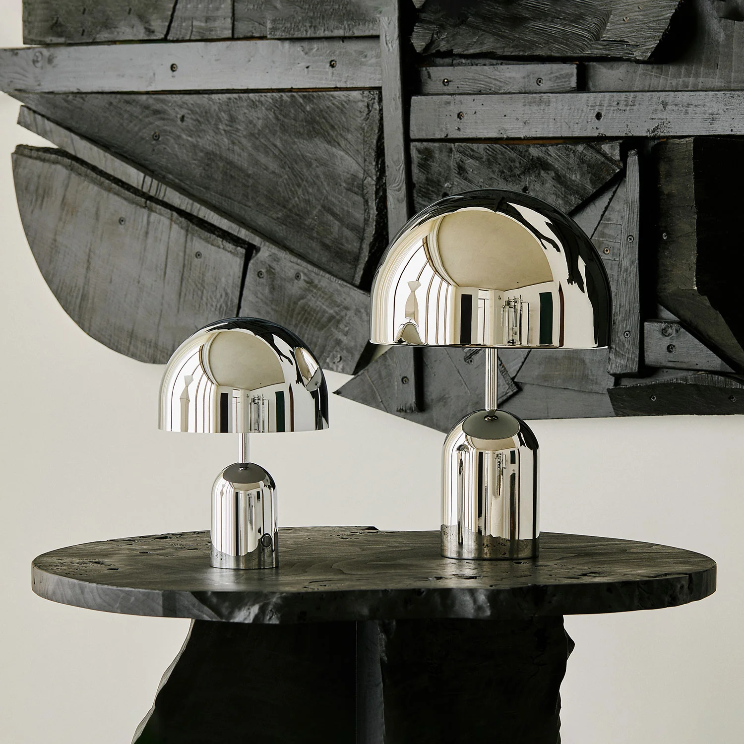 tom dixon | bell portable lamp | silver - Image 5