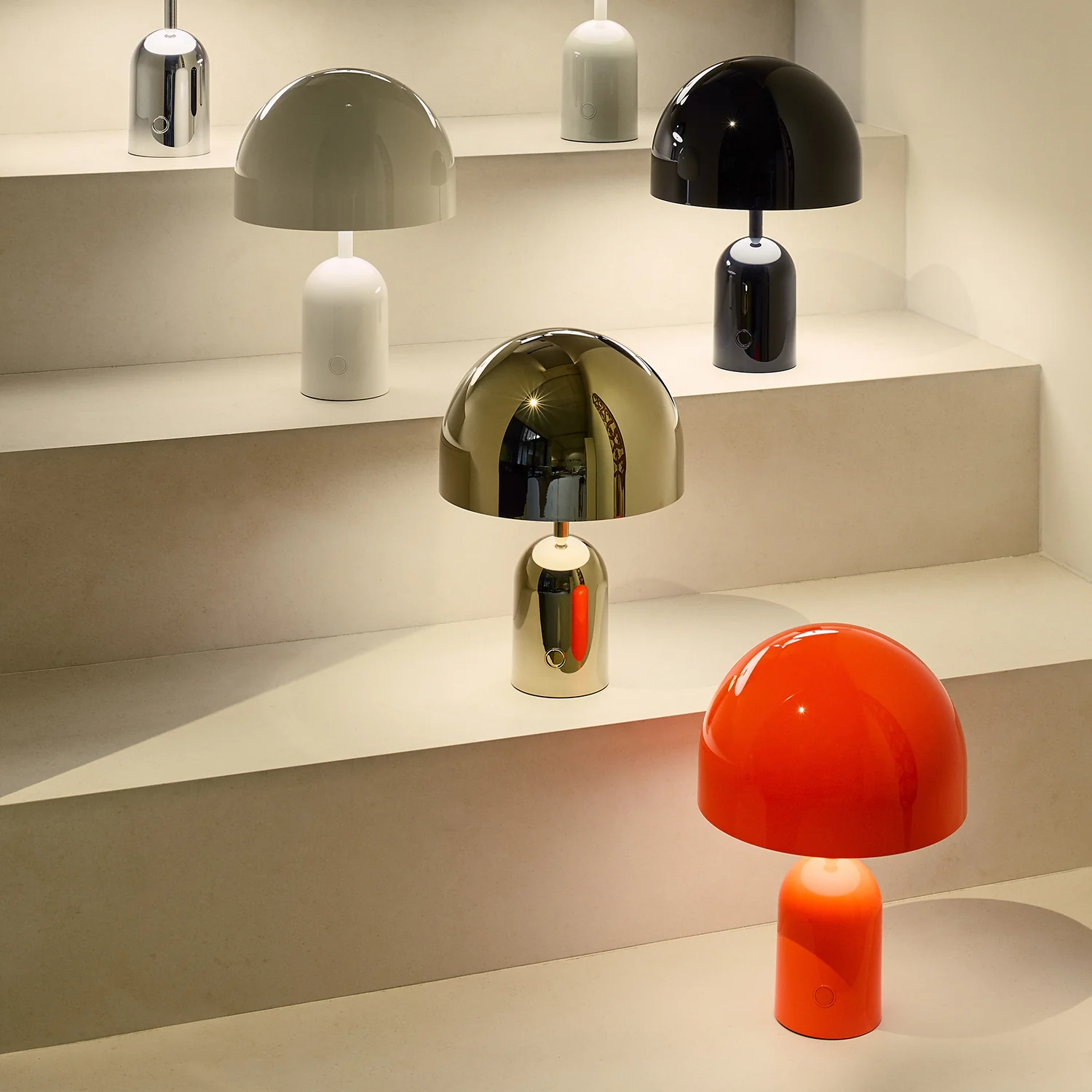 tom dixon | bell portable lamp | silver - Image 9