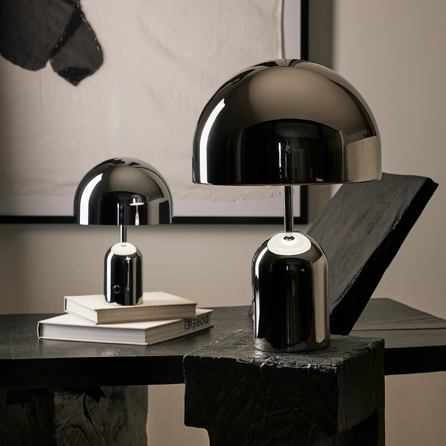 tom dixon | bell table lamp | silver - Image 5