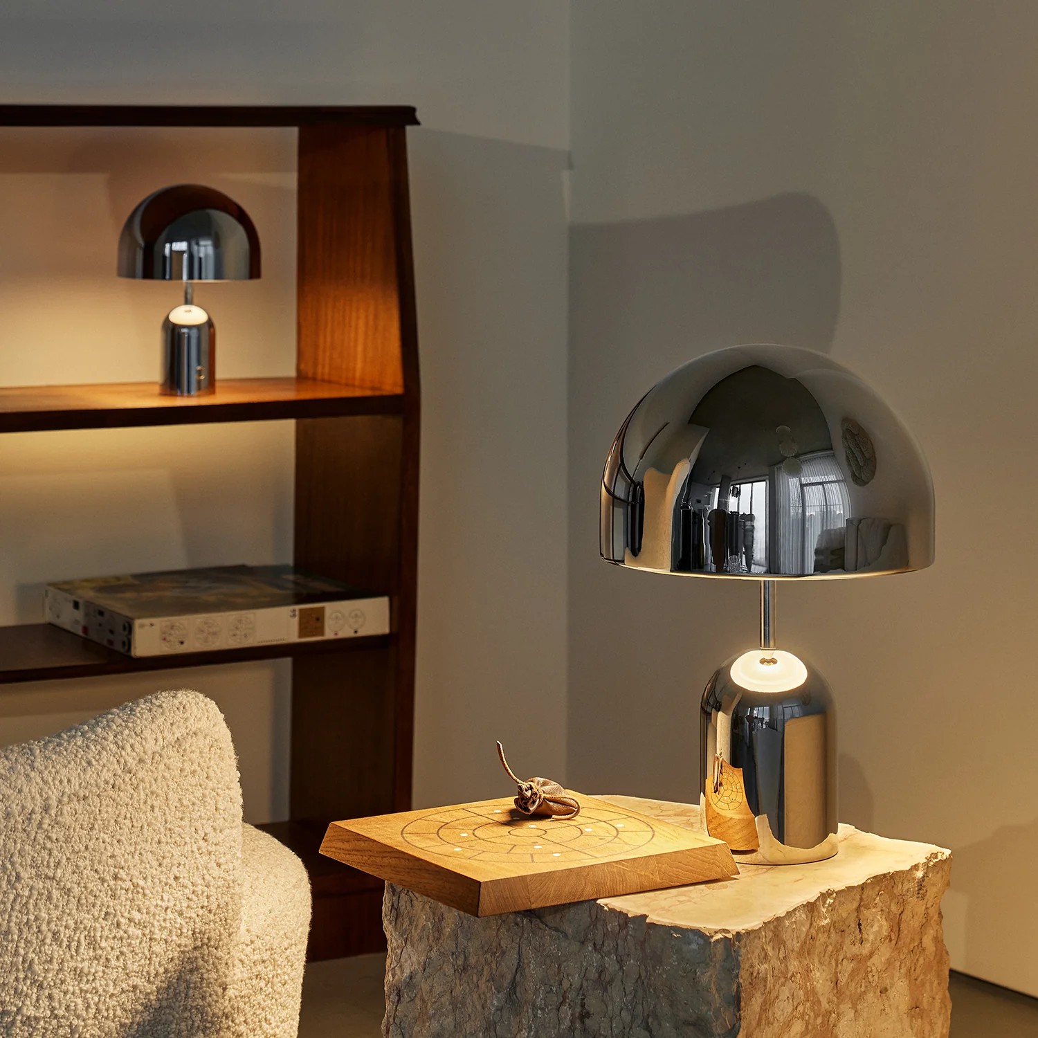 tom dixon | bell table lamp | silver - Image 6