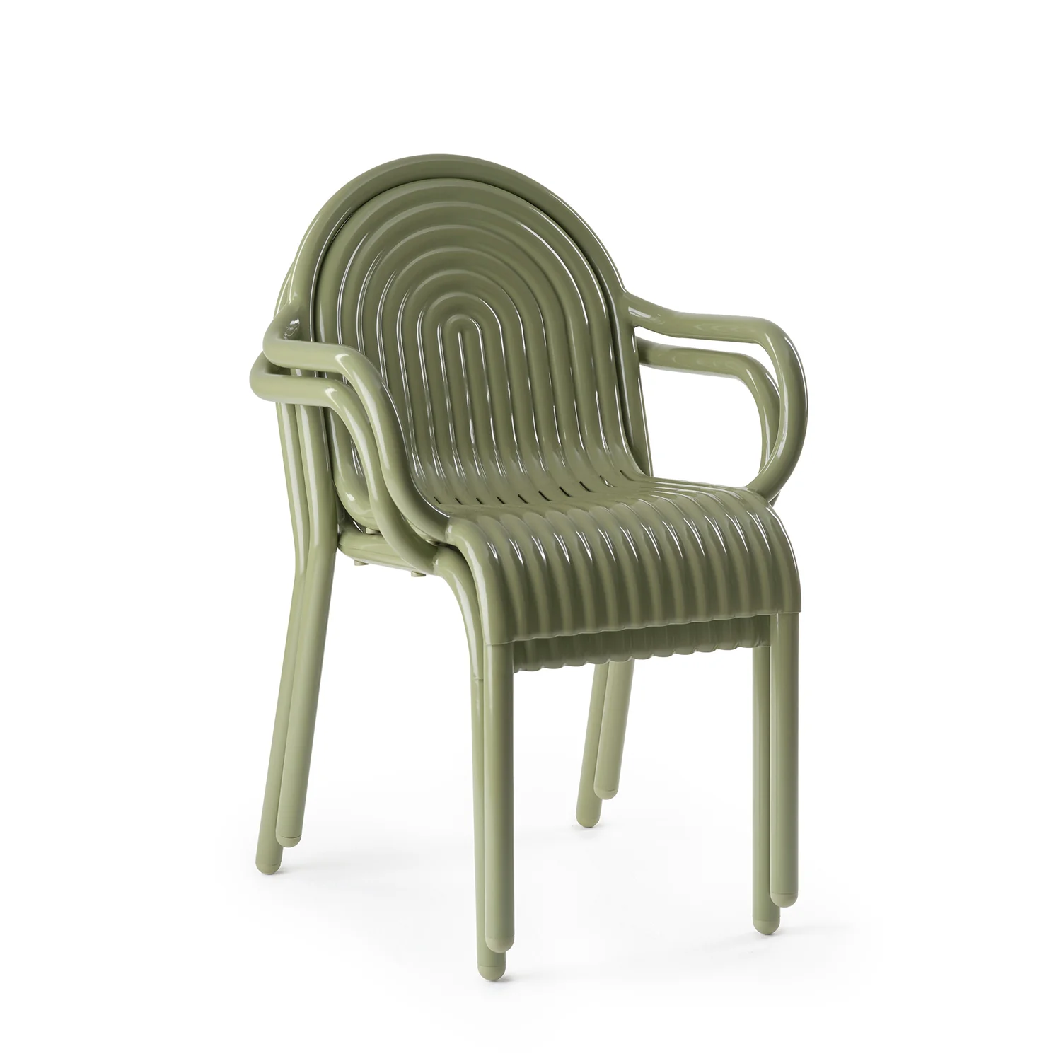 tom dixon | groove outdoor armchair | moss - Image 12