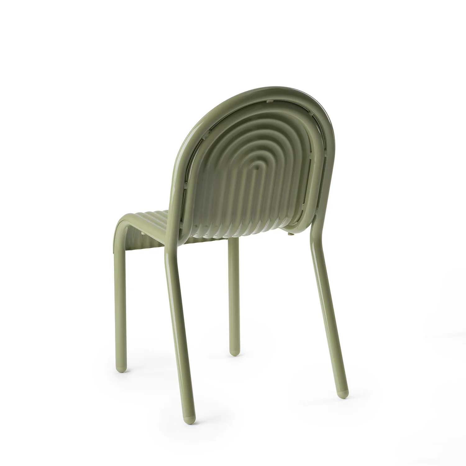 tom dixon | groove outdoor side chair | moss - Image 12