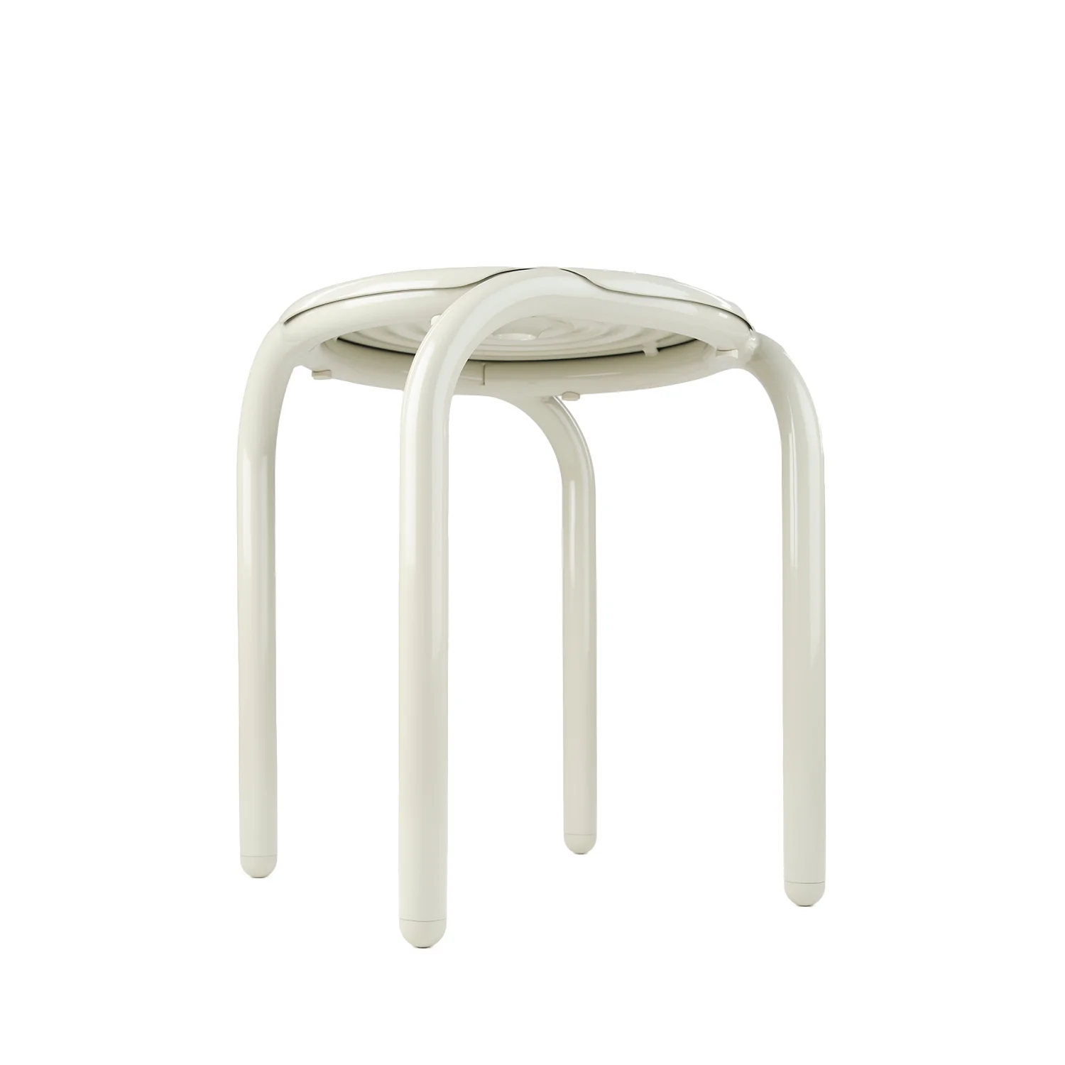 tom dixon | groove outdoor stool | putty - Image 11