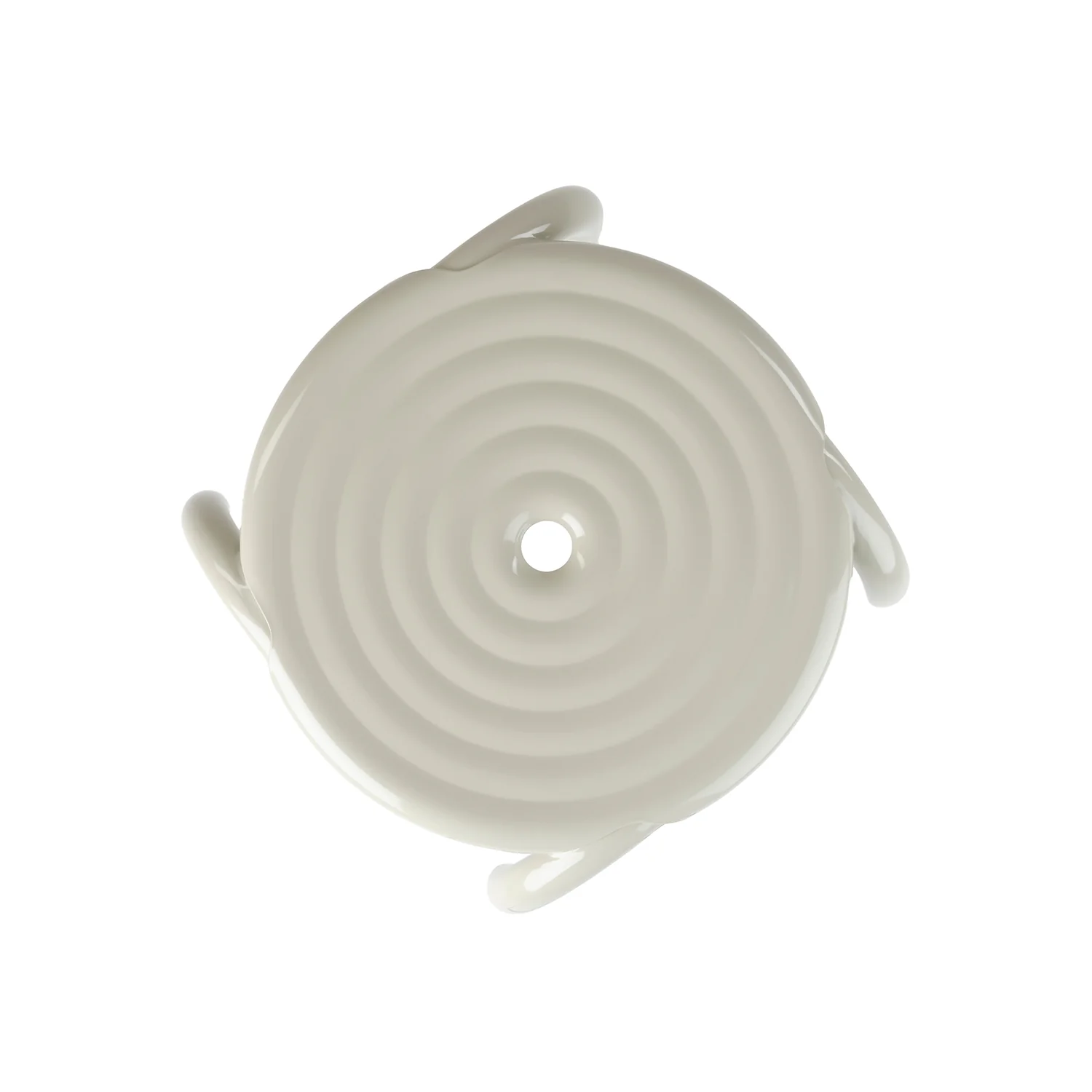 tom dixon | groove outdoor stool | putty - Image 9