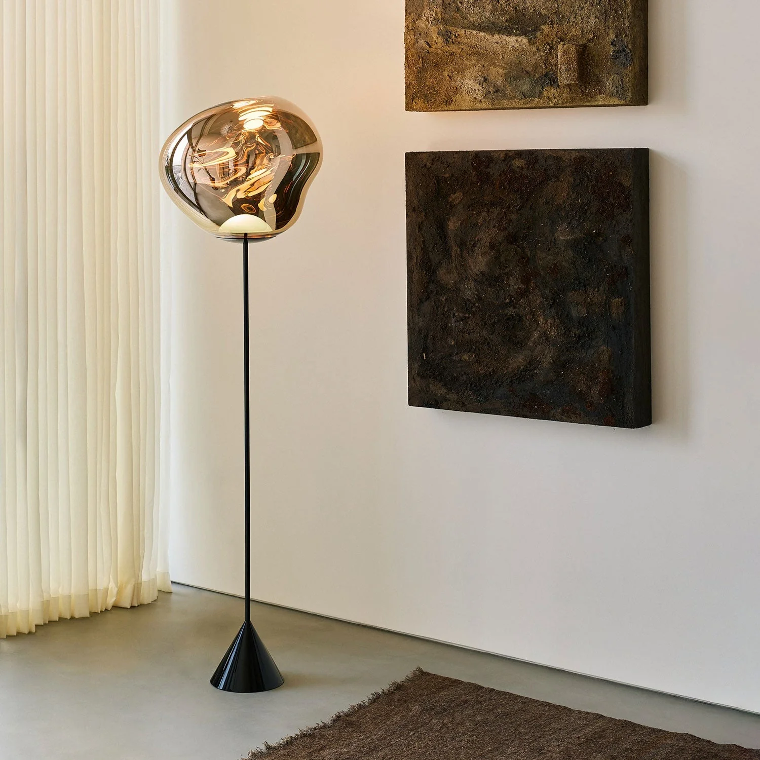 tom dixon | melt shade | cone floor lamp - Image 3