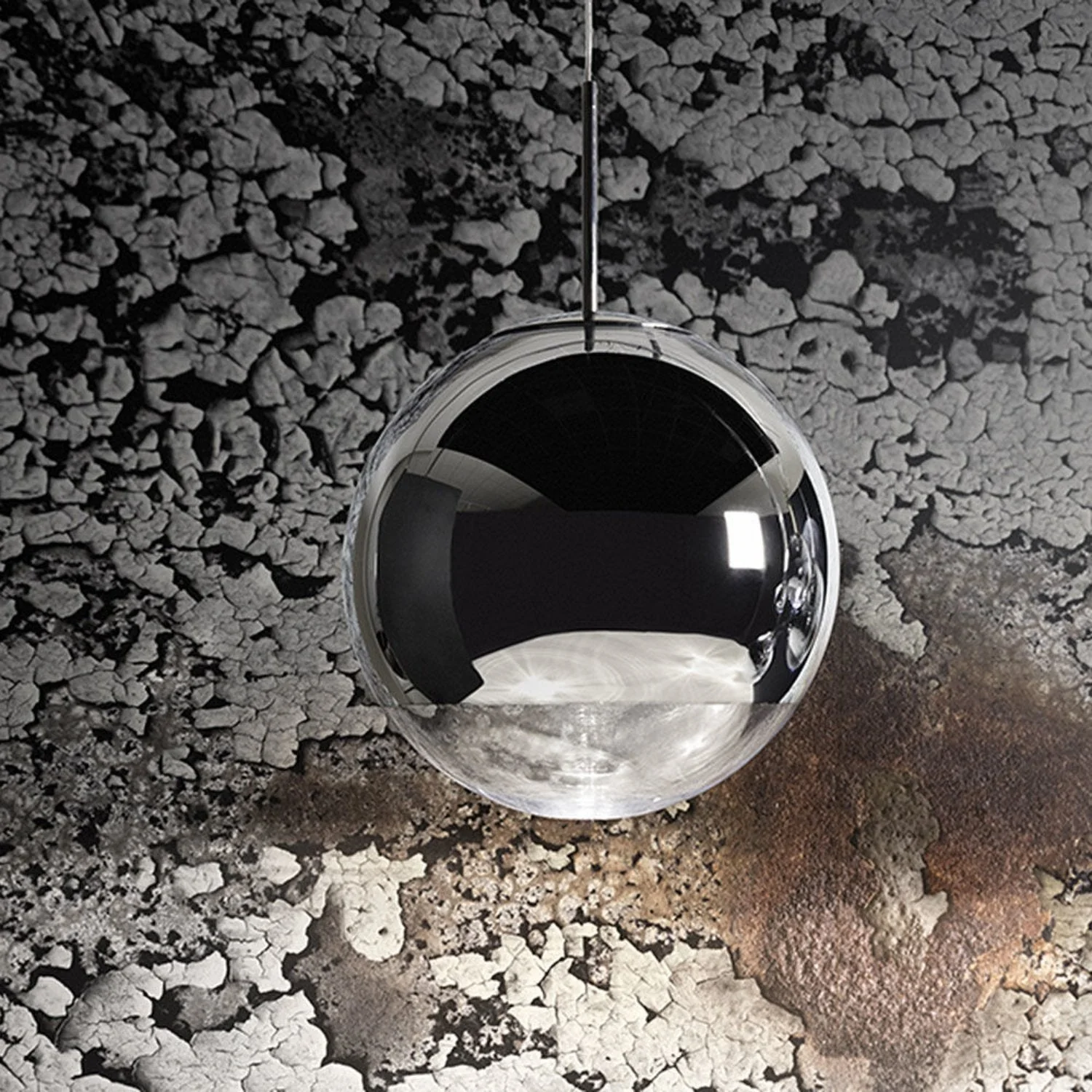 tom dixon | mirror ball pendant light | silver 50cm - V1 - Image 3