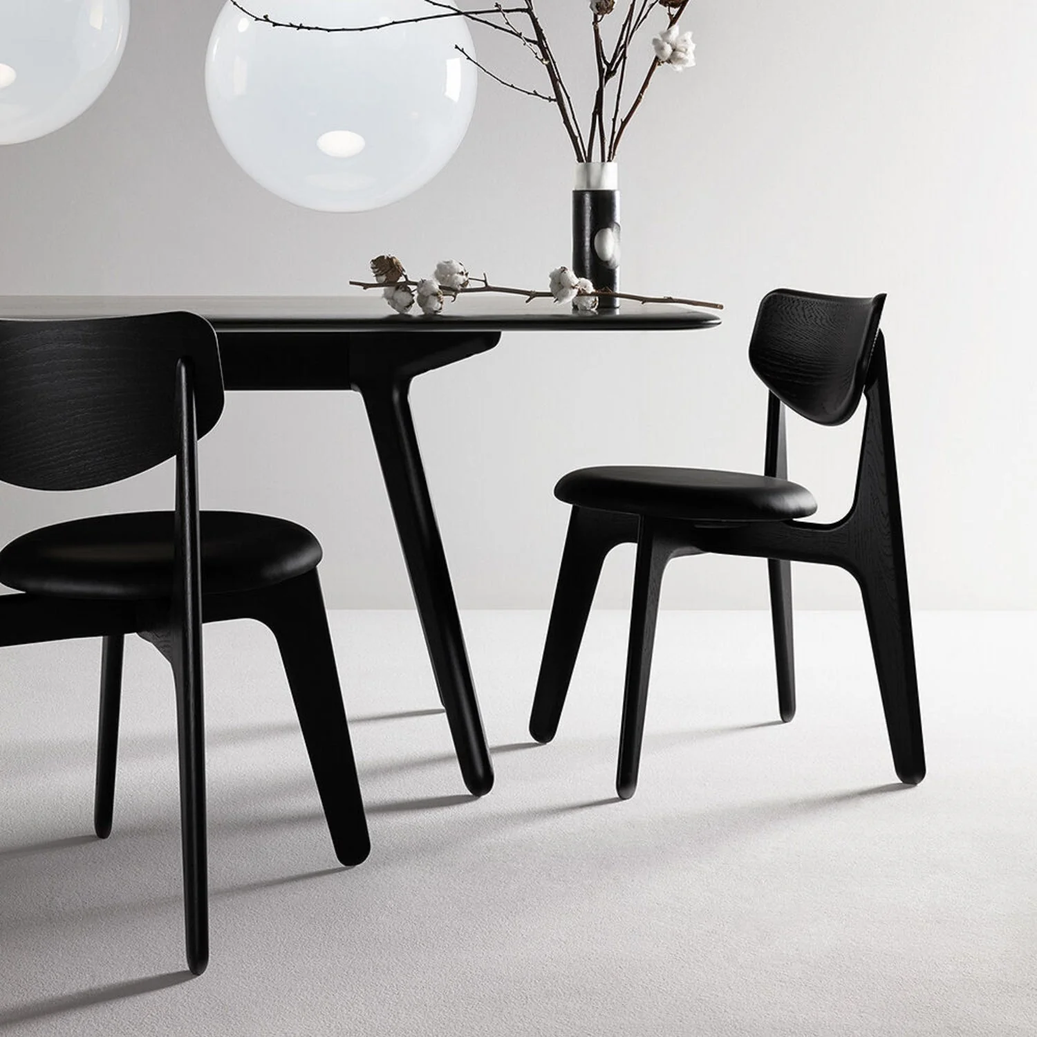 tom dixon | slab chair | black oak - Image 2
