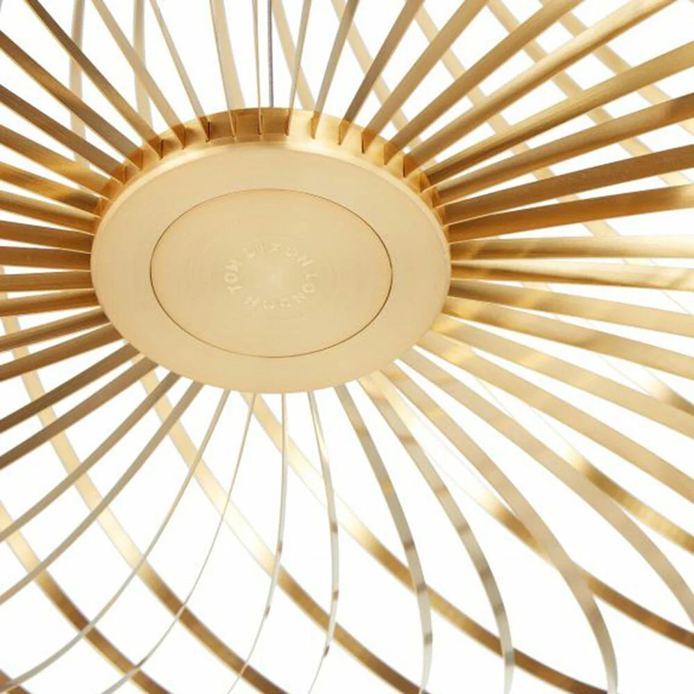 tom dixon | spring pendant light | brass large - Image 4