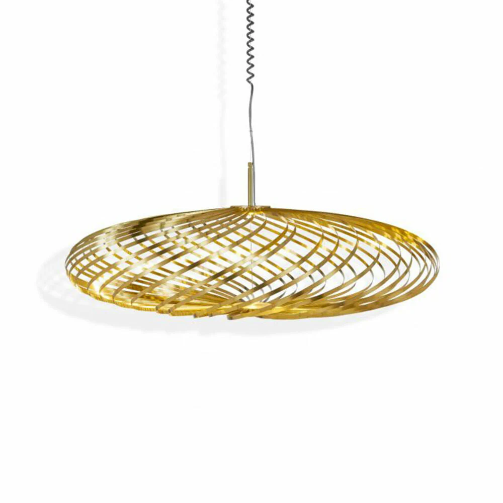 tom dixon | spring pendant light | brass medium - Image 2