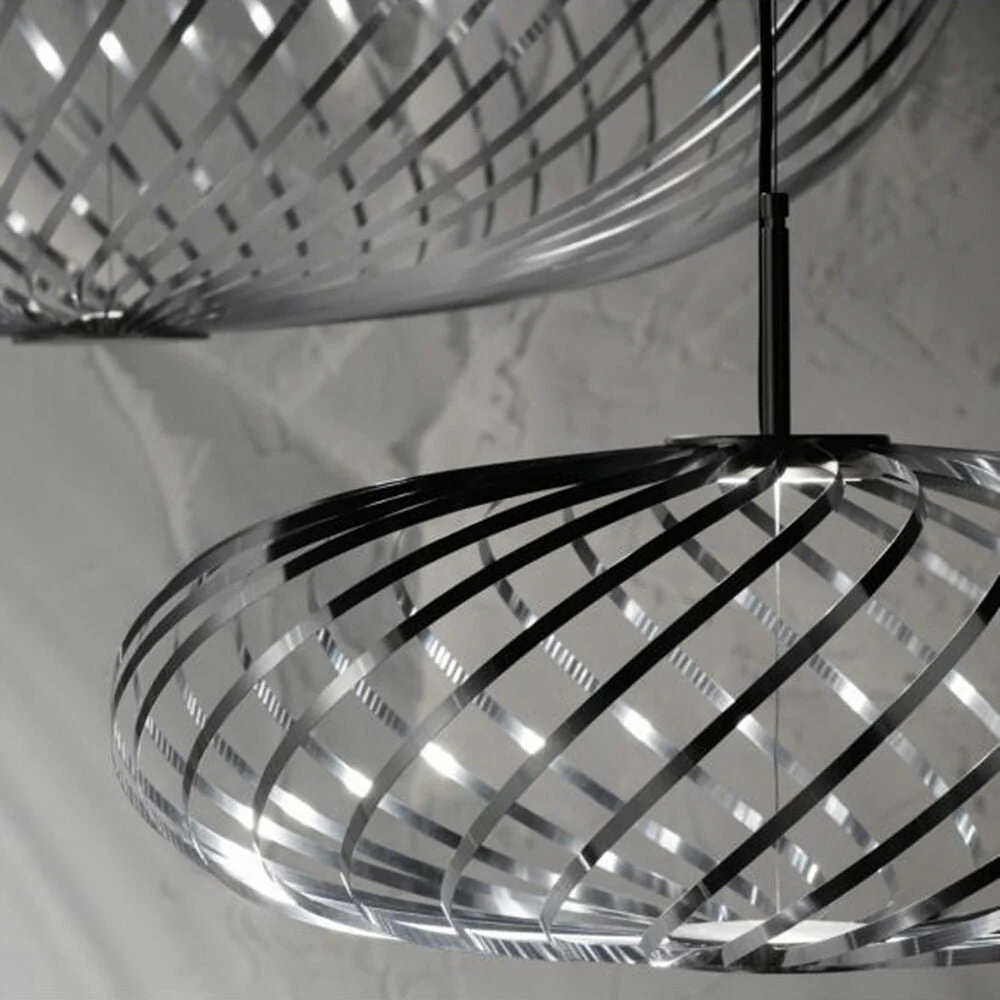 tom dixon | spring pendant light | silver large - DC - Image 5
