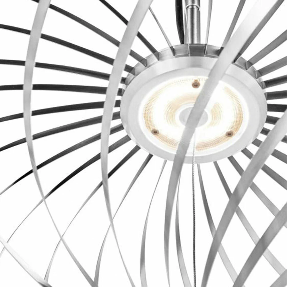 tom dixon | spring pendant light | silver large - DC - Image 9