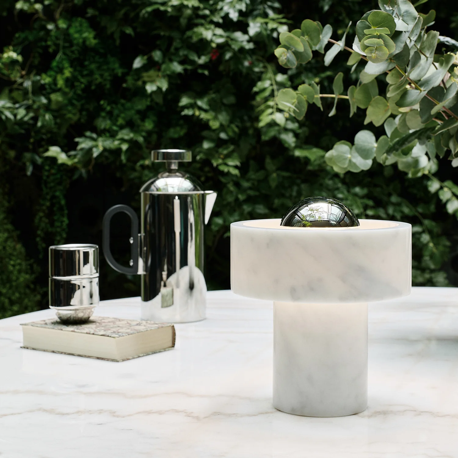 tom dixon | stone portable lamp | silver - Image 11