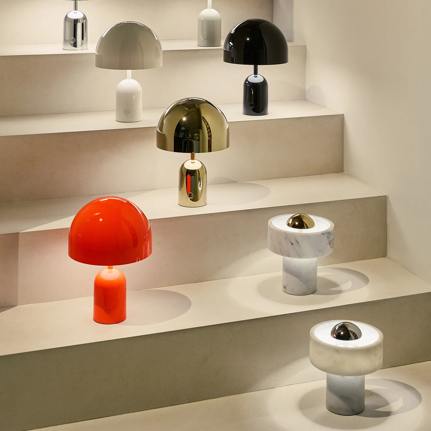 tom dixon | stone portable lamp | silver - Image 12
