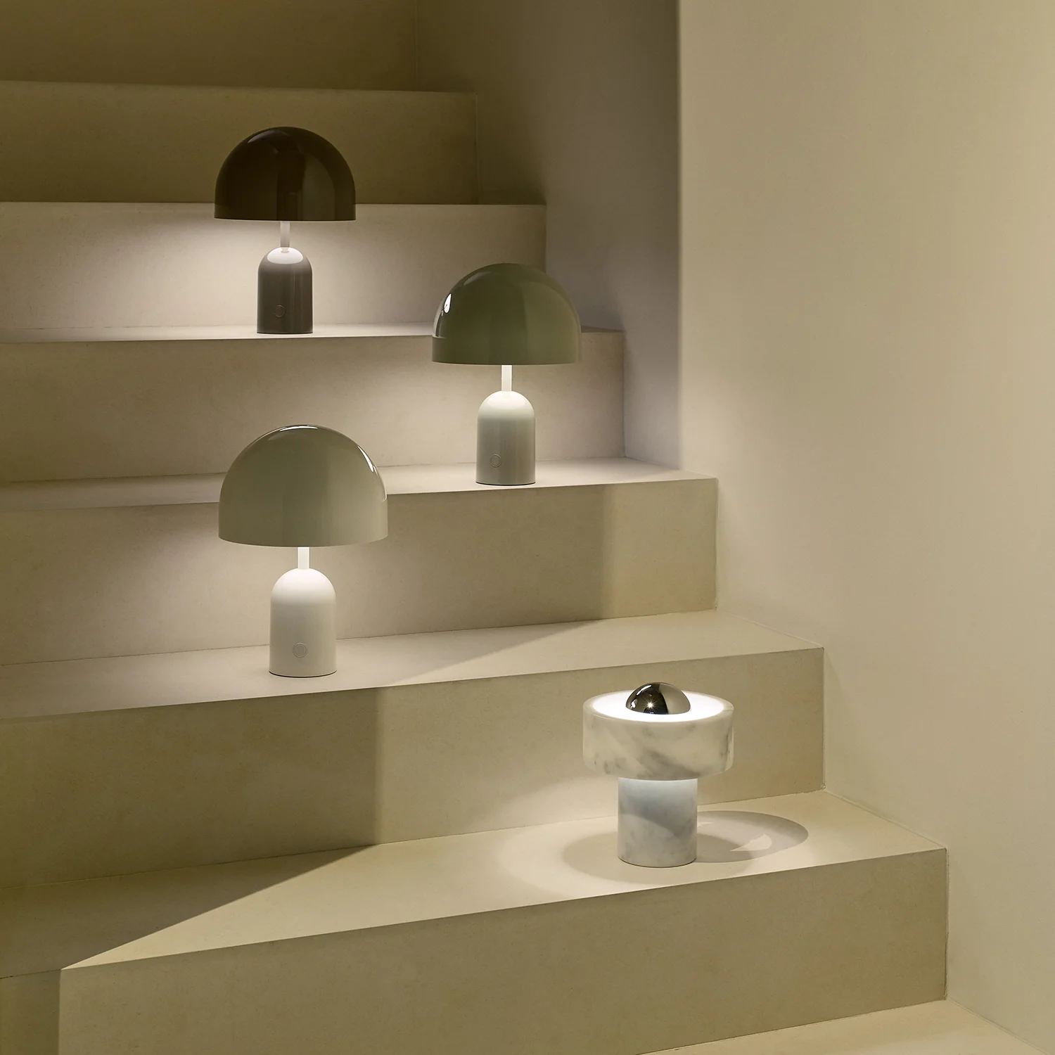 tom dixon | stone portable lamp | silver - Image 13