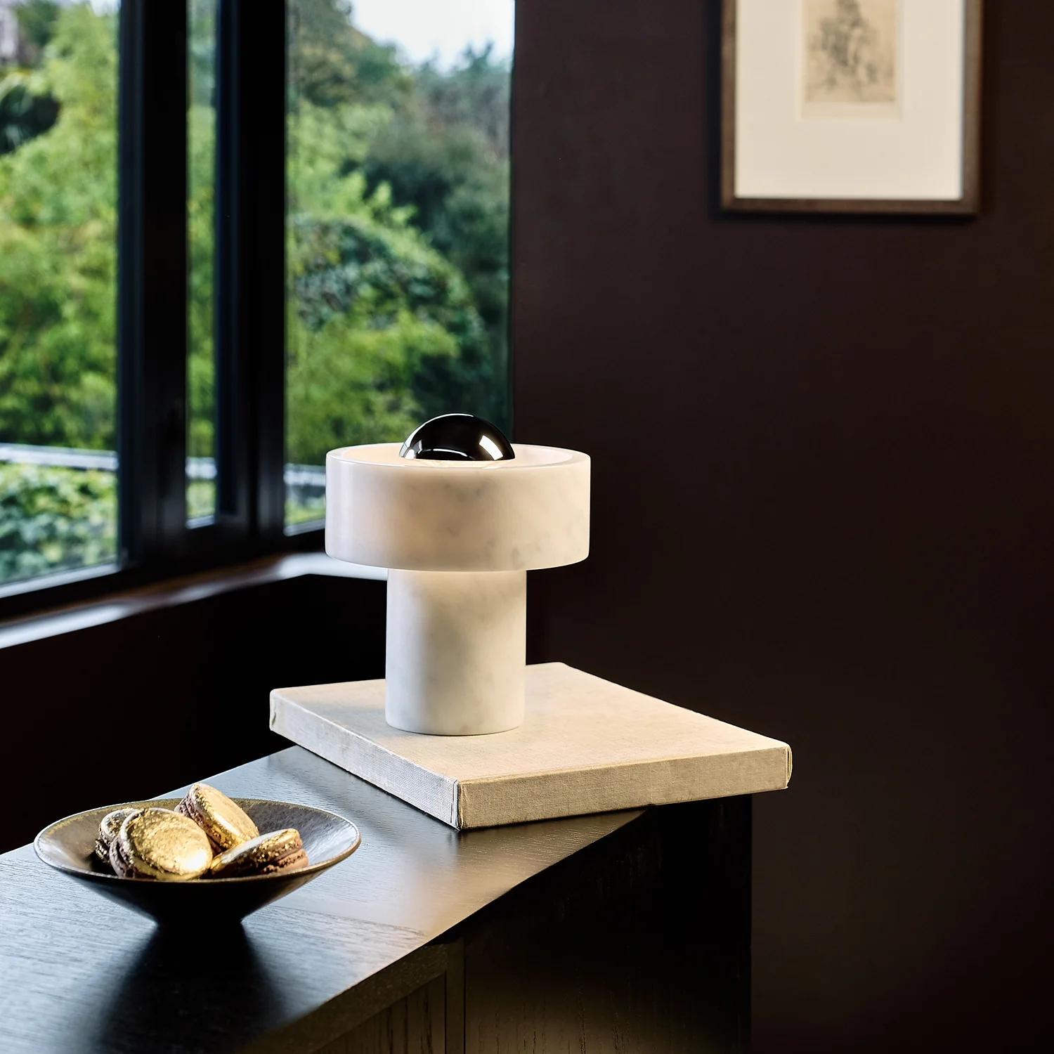 tom dixon | stone portable lamp | silver - Image 2