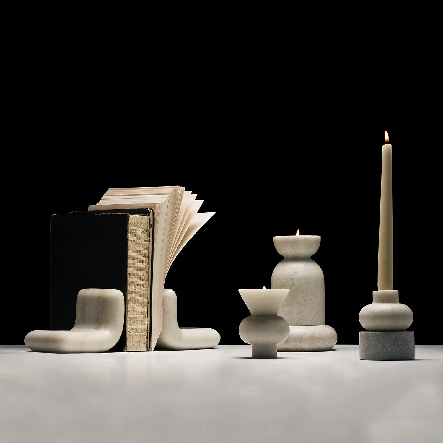 tom dixon | stone stacking candle holder - Image 6