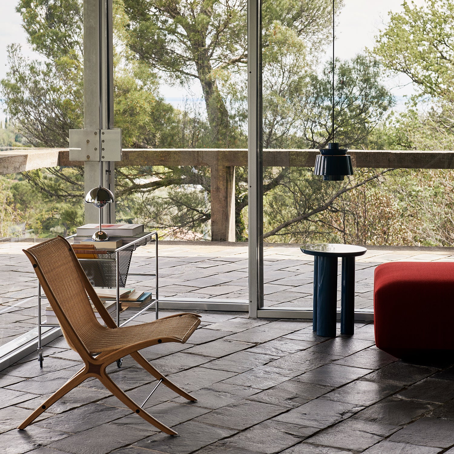 &tradition | utzon pendant | steel blue - Image 8