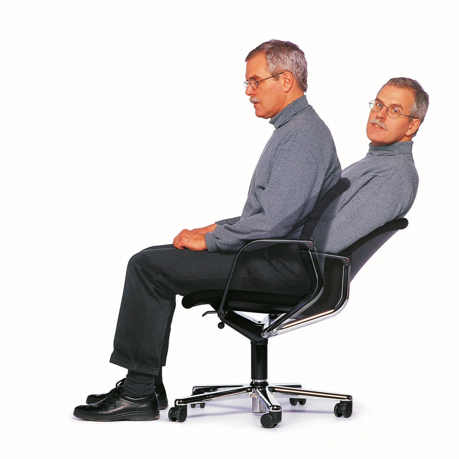 wilkhahn | FS 211/8 task chair | 5-star base + carpet castors | steelcut trio - Image 8