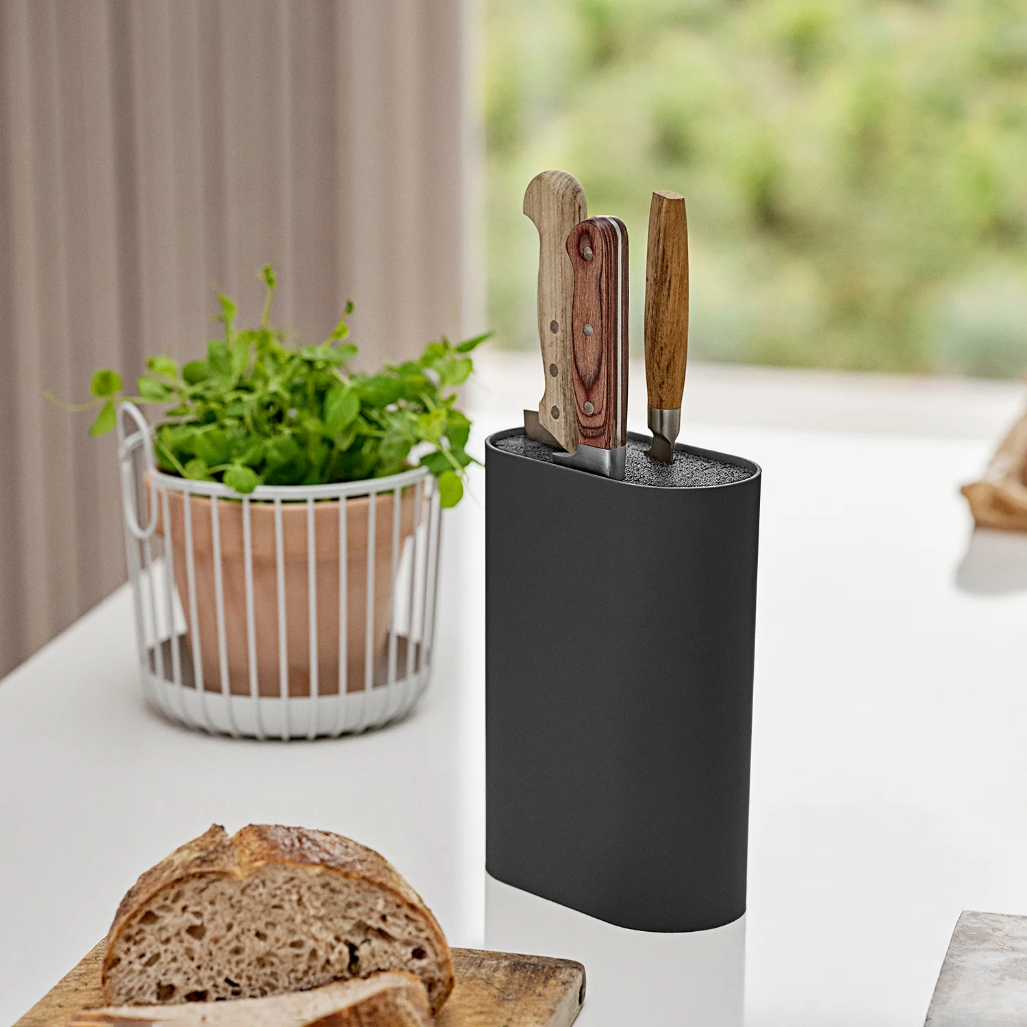 zone denmark | singles knife block | black - Image 2