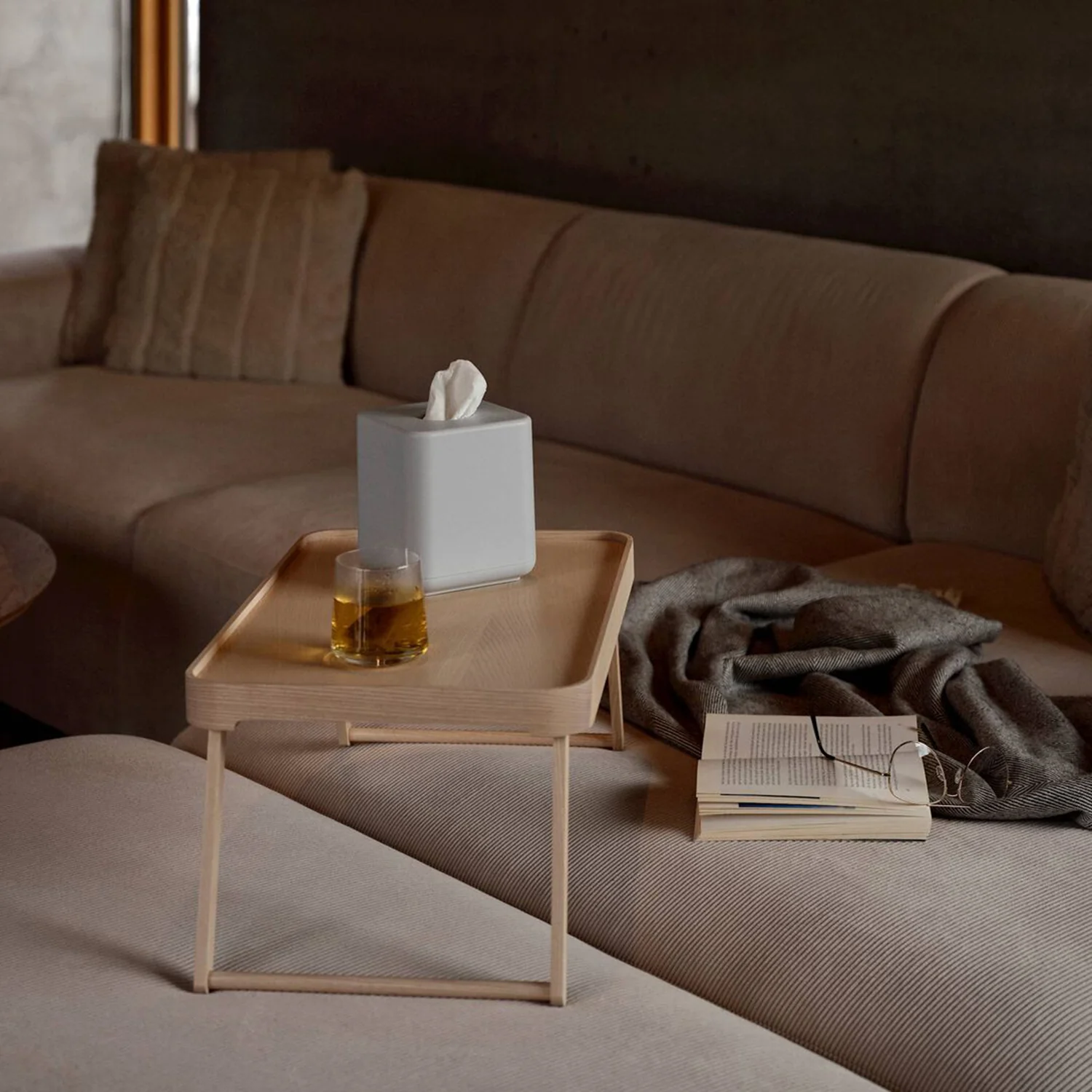 zone denmark | ume tissue box | soft grey - Image 2