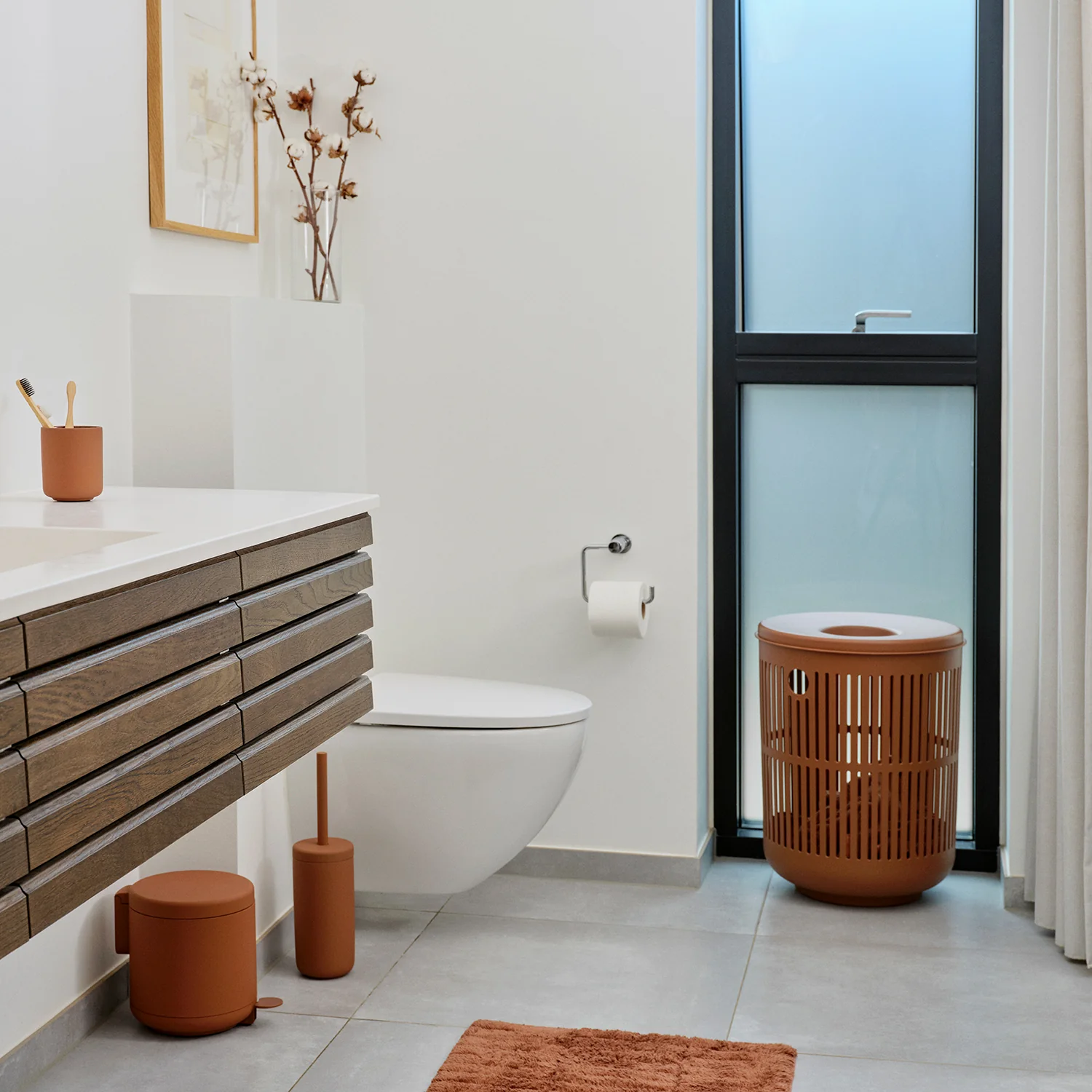 zone denmark | ume toothbrush mug | terracotta - Image 6