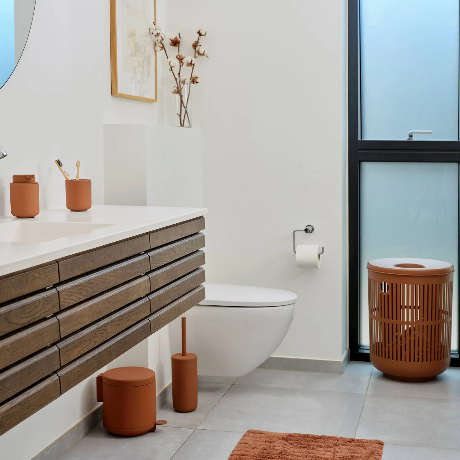 zone denmark | ume pedal bin | terracotta - Image 3